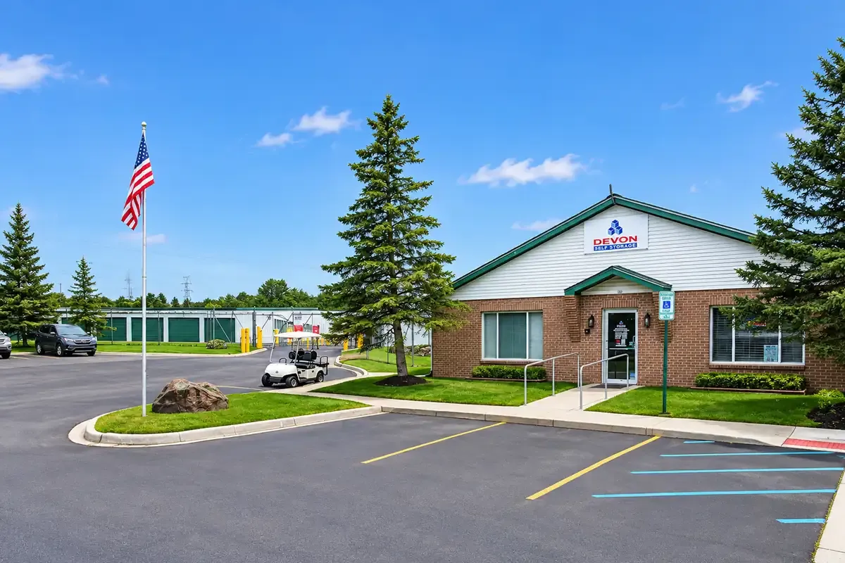 Devon Self Storage Exterior Office